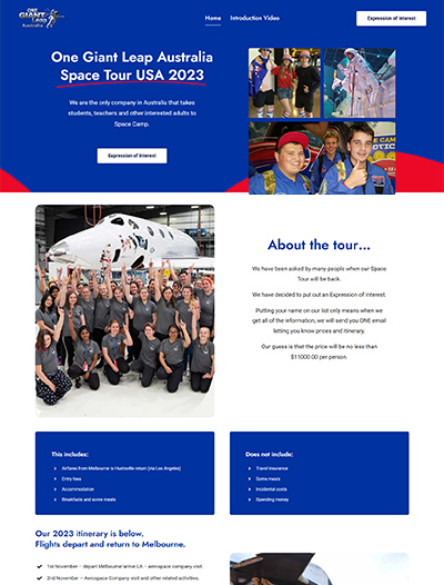Space Camp USA Tours